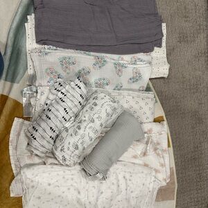 aden + anais Multi-Color Muslin Blankets